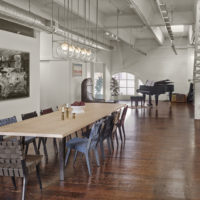 loft style kitchen design photo