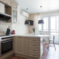 Provence dapur cerah