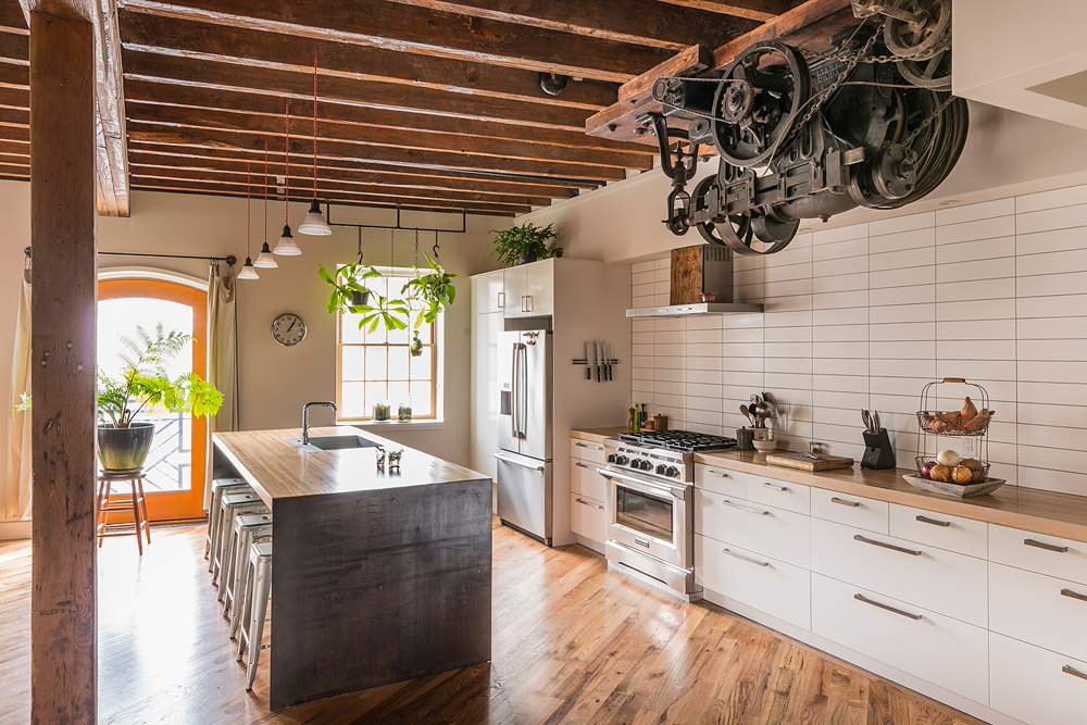 loft kitchen design