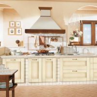 Provence style kitchen