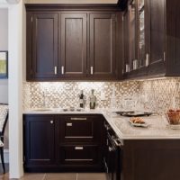 modern wenge kitchen