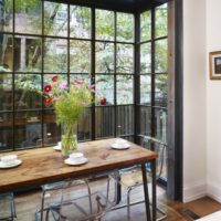 kitchen with bay window ideas