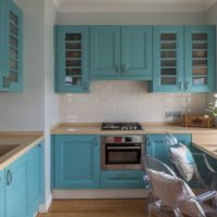 kitchen with ventilation duct modern classic