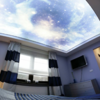 stretch ceiling starry sky