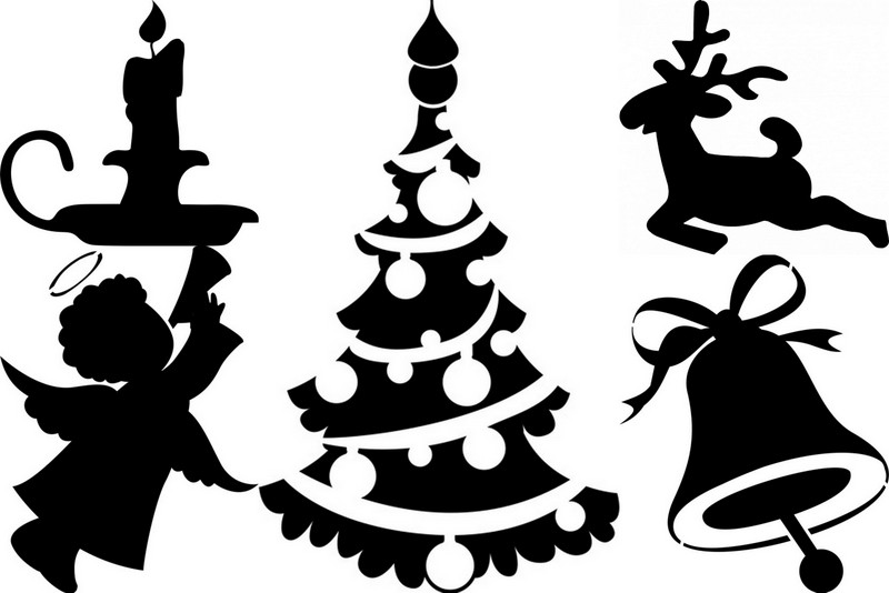 christmas stencils