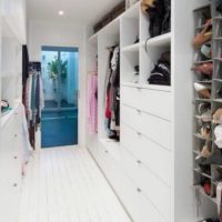 organized dressing room design