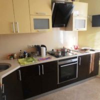 versi reka bentuk luar biasa dapur 10 sq.m. n siri 44 gambar