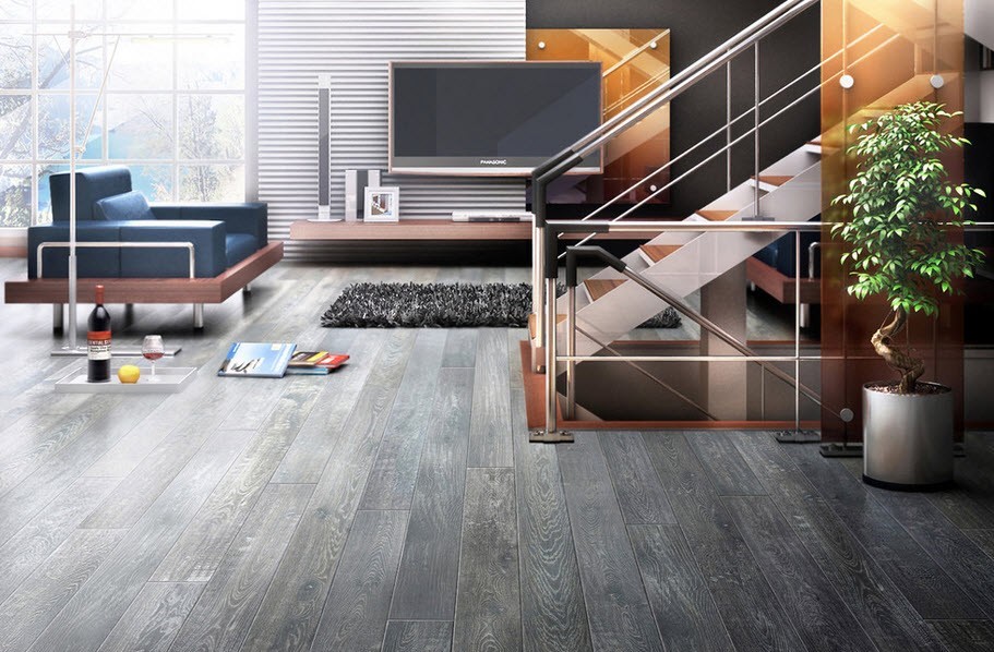 gray laminate design