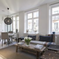 reka bentuk apartmen studio Sweden