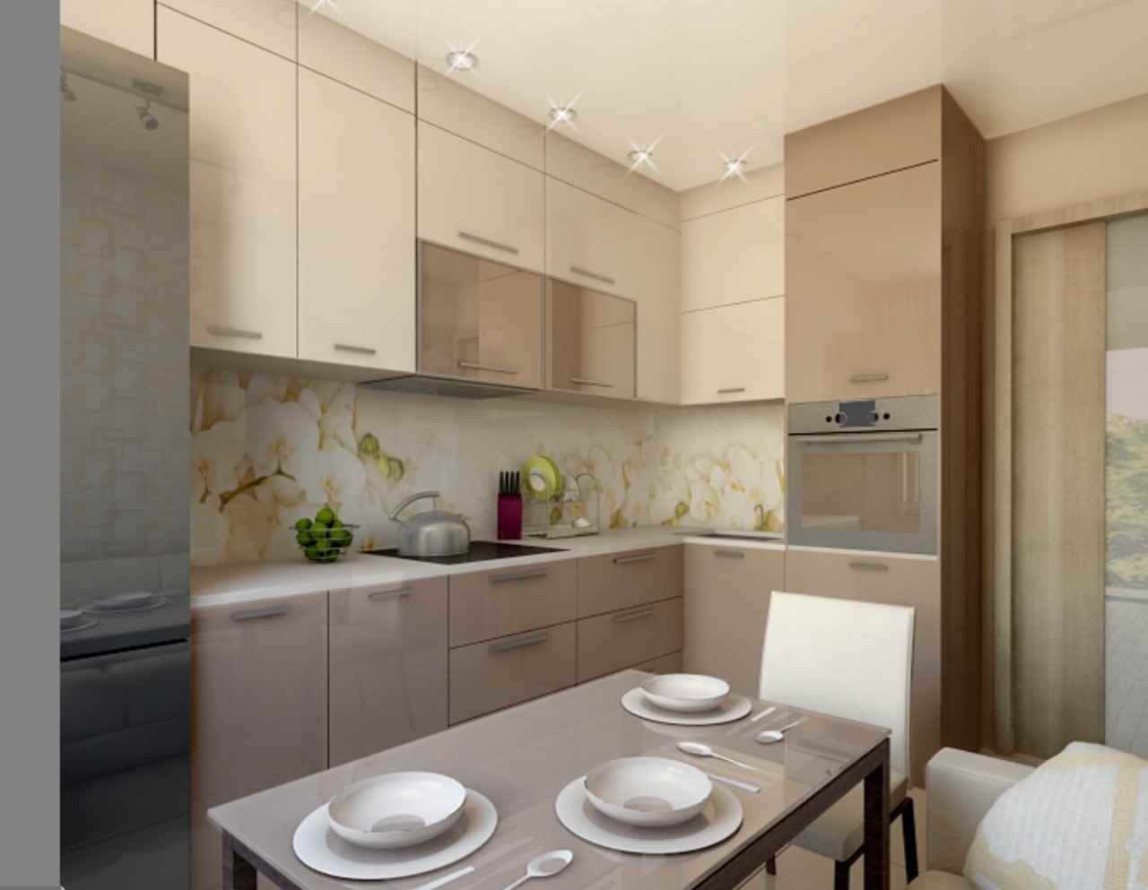 idea gaya dapur yang cantik 11 sq.m