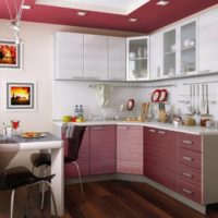 kitchen design with a window of 7 sq m