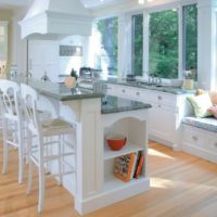 kitchen design with window sills