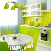 kitchen design with window lime interior