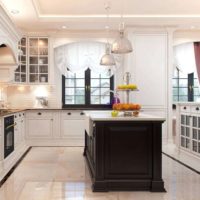 kitchen design with a window of 14 sq m