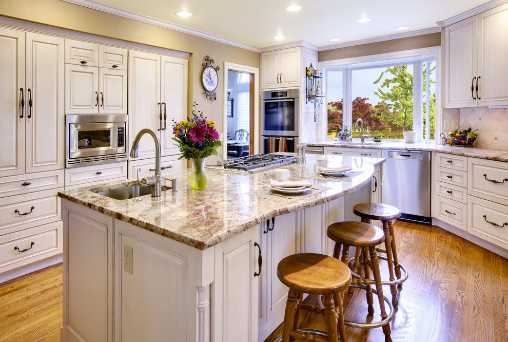 country kitchen in the apartment