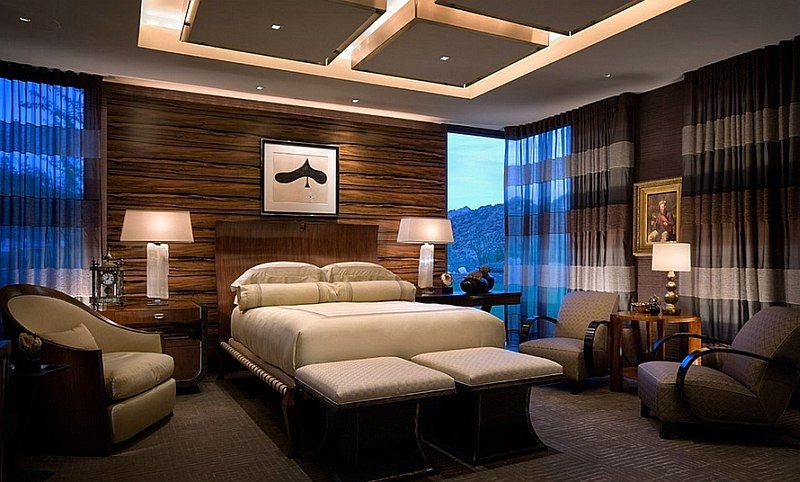 ceilings in the bedroom