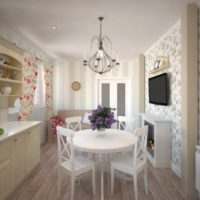 kitchen design 6 sq m provence