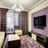 design and combination of wallpaper stylish interior