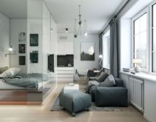 apartment design 33 m2 photo