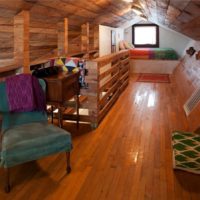 attic design in the house photo ideas