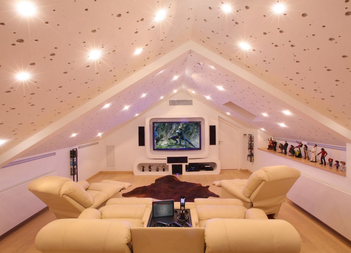 beautiful attic design