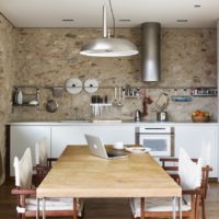 kitchen without upper cupboards decor