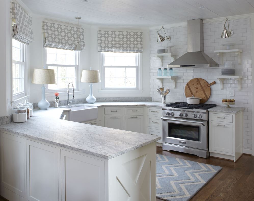 kitchen without upper cupboards design