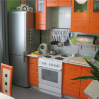 dapur di foto idea Khrushchev