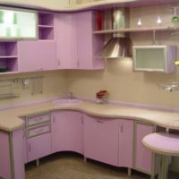 kitchen in Khrushchev idea planning