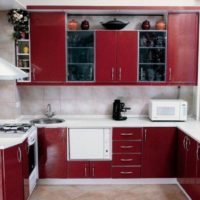 kitchen in Khrushchev plan idea