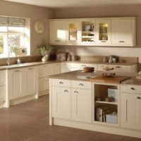 beige kitchen