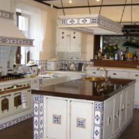 Provence style kitchen photo