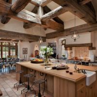 country style kitchen photo decor