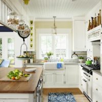 country style kitchen interior