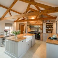 country style kitchen interior