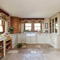 stylish country kitchen