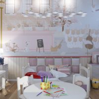 small children's room light design