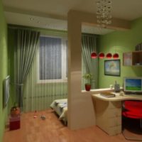 apartmen studio untuk keluarga dengan reka bentuk kanak-kanak