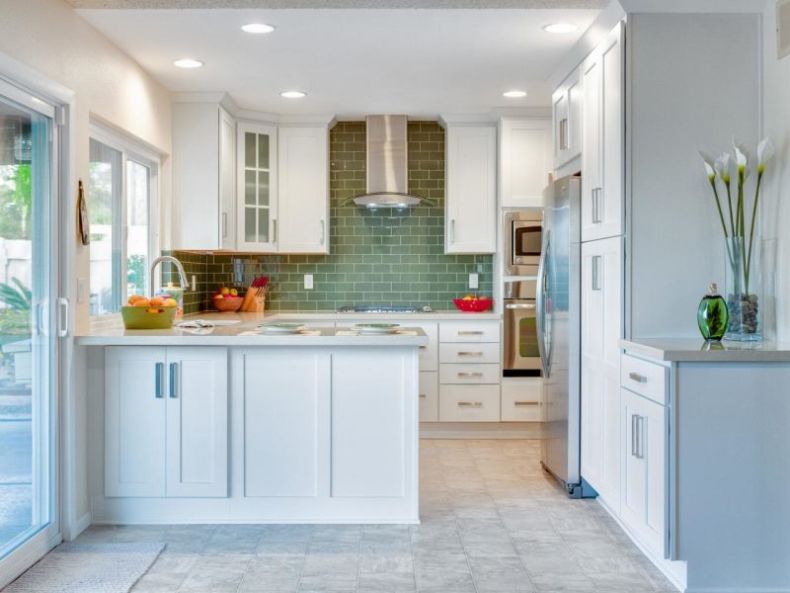 lighting in a small kitchen