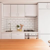 tiles in the kitchen interior