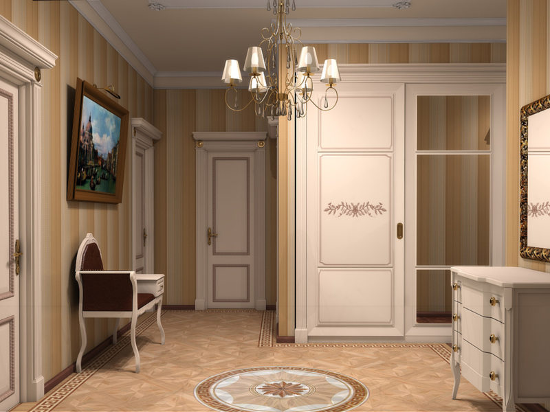 corner entryway design