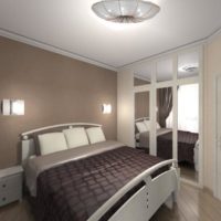 bedroom 10 sq m stylish design