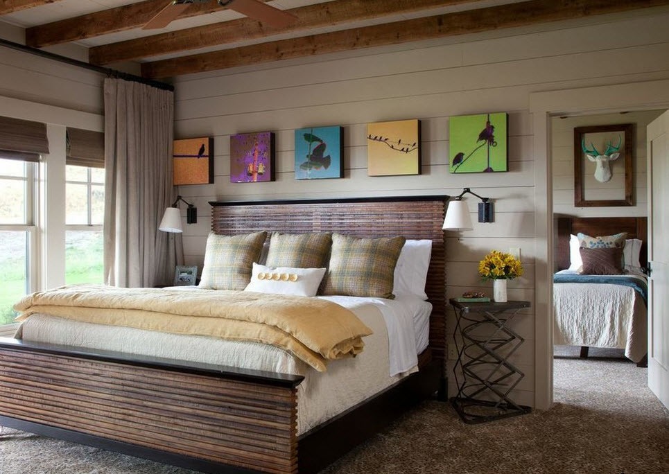 country style bedroom