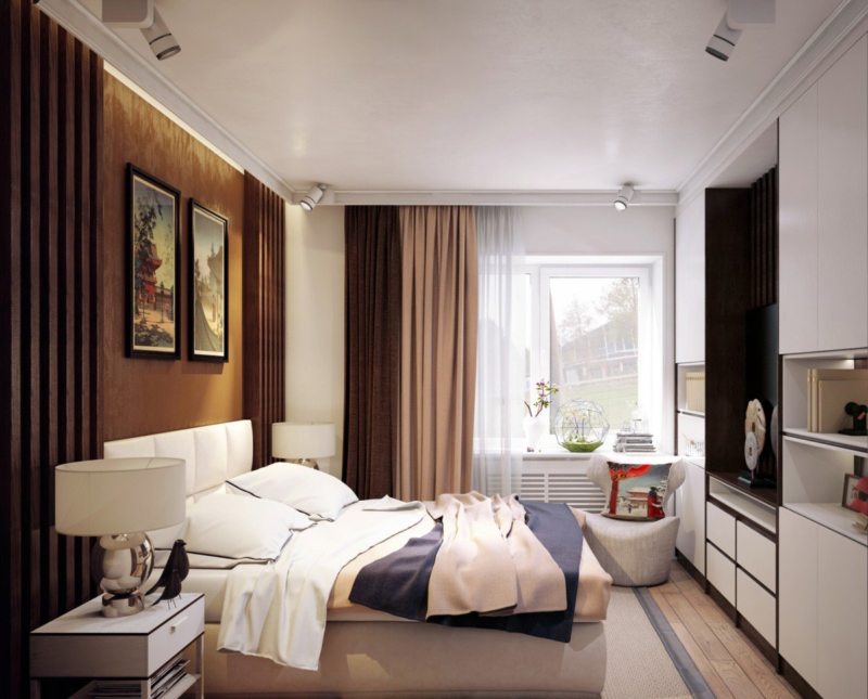 bedroom interior design 15 sq m