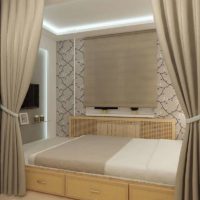 bedroom in Khrushchev design ideas