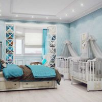 children's bedroom interior photo