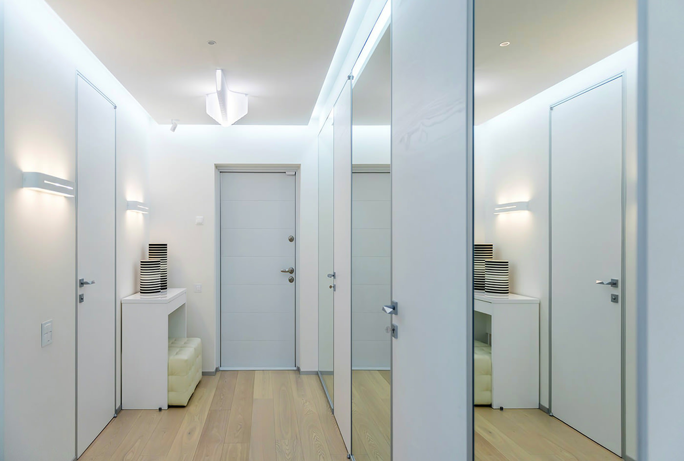 bright hallway in a panel house