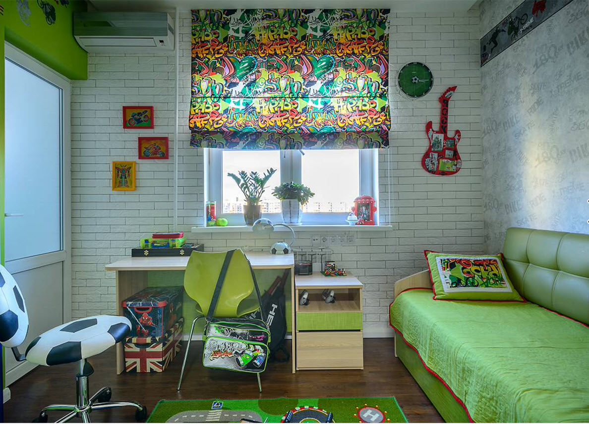 children's room is rectangular