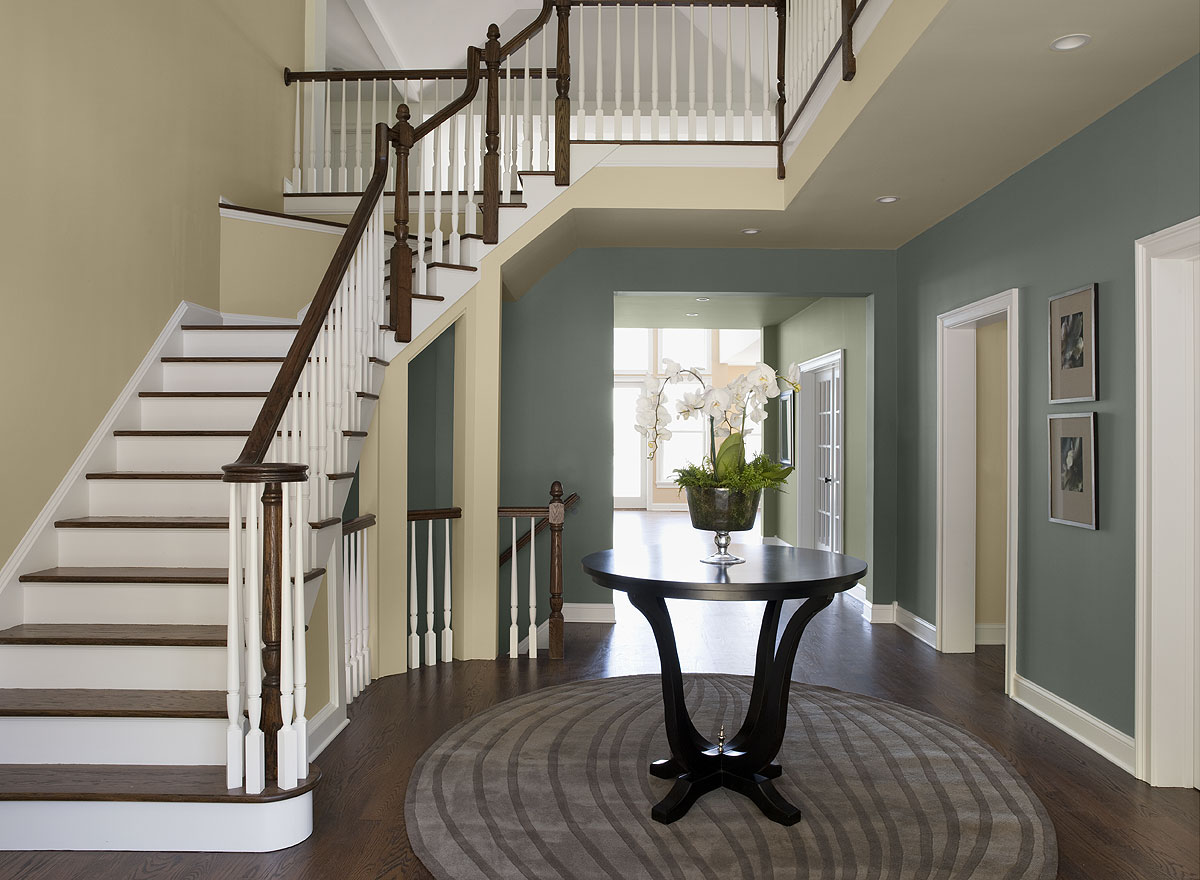 hallway staircase design