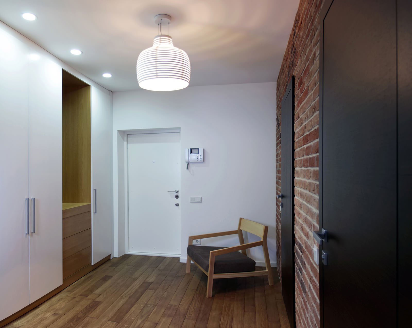 interior hallway in the apartment